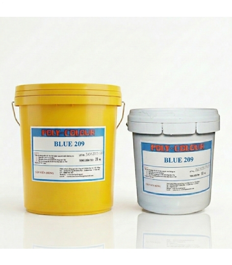 Màu Pha Nhựa Composite Xanh Dương 209