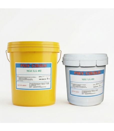 Màu Pha Nhựa Composite Xanh Lá 402