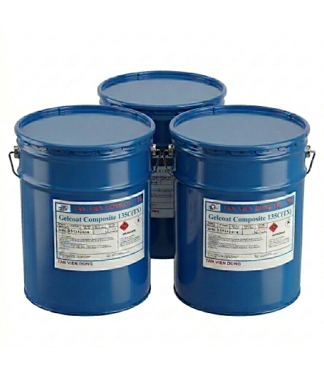 Nhựa Gelcoat Composite 135C(TX) Mã LN70 (Màu Xám / Grey)