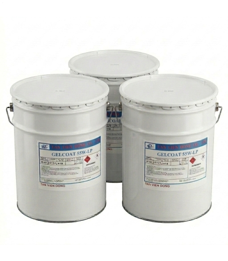 Nhựa Gelcoat Composite 55W-LP (Màu Trắng)