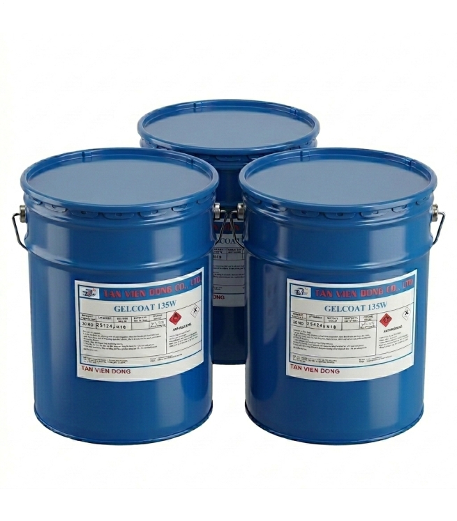 Nhựa Gelcoat Composite 135W (Màu Trắng)