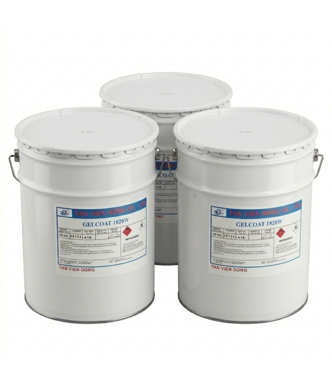 Nhựa Gelcoat Composite 1820W (Màu Trắng)